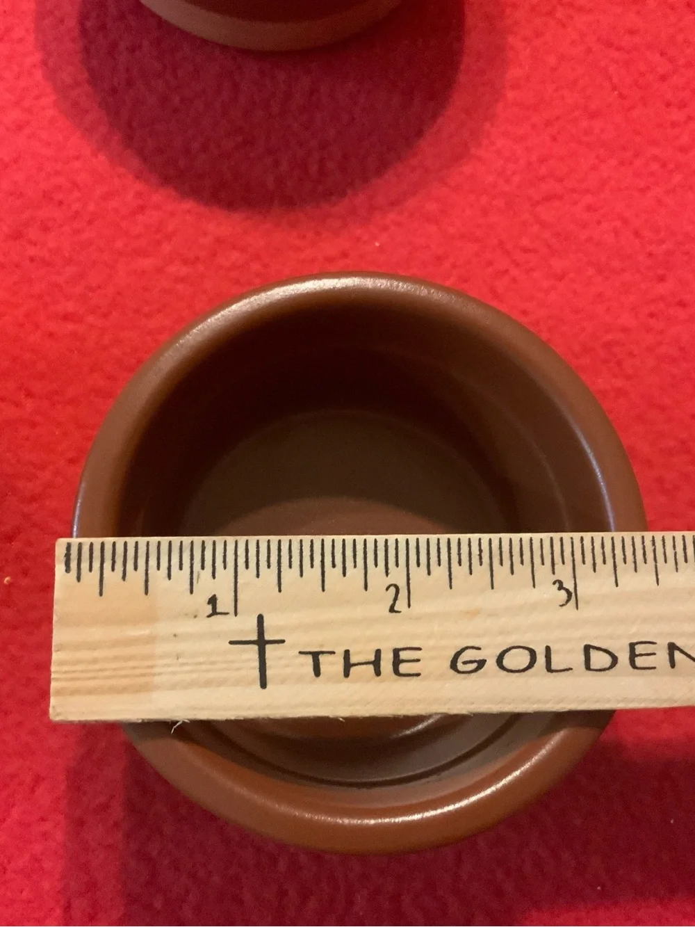 4 Cermer Terracotta Ceramic Ramekins Baking Cups Pots Dessert Dipping Bowls 4 oz